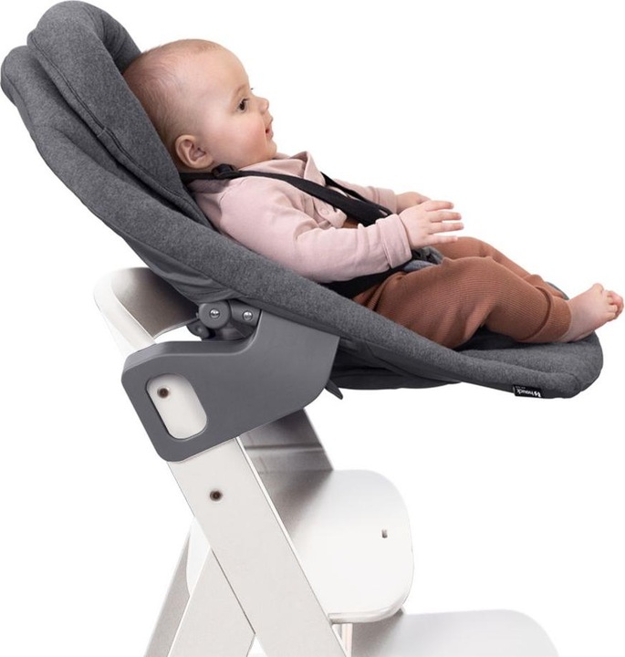 Actual product image Hauck Highchairs Beta Plus White 5-piece Newborn Set - Highchair + 2in1 (Highchair)