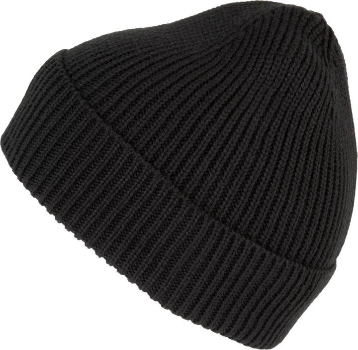 Actual product image K-up Ribbed beanie with lapel
