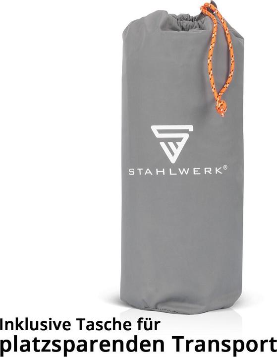 Actual product image Stahlwerk Air mattress LM-120 ST 190 x 120 cm Inflatable camping mattress