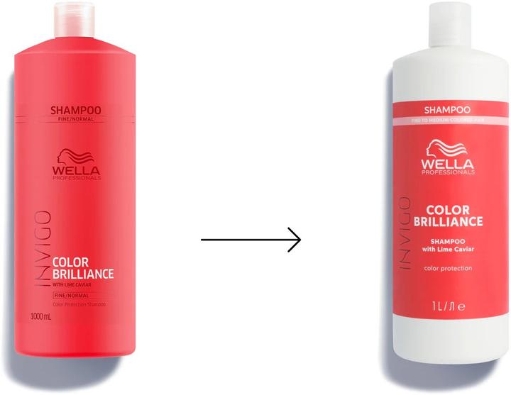 Actual product image Wella Invigo Colour Brilliance Shampoo fine (1000 ml, Liquid shampoo)