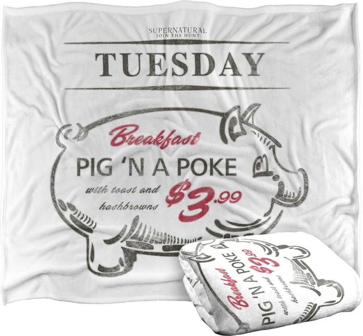 Actual product image Supernatural Tuesday Blanket (152 x 127 cm)