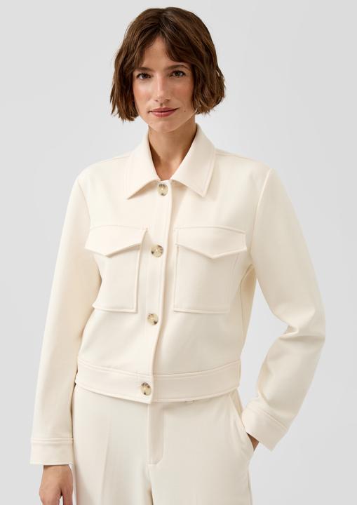 Actual product image s.Oliver Indoor-Jacke Strukturierte Jacke aus Interlock (48)