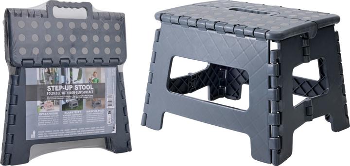 Image du produit Home&Styling Klapphocker 26 x 22 x 22 cm, grau