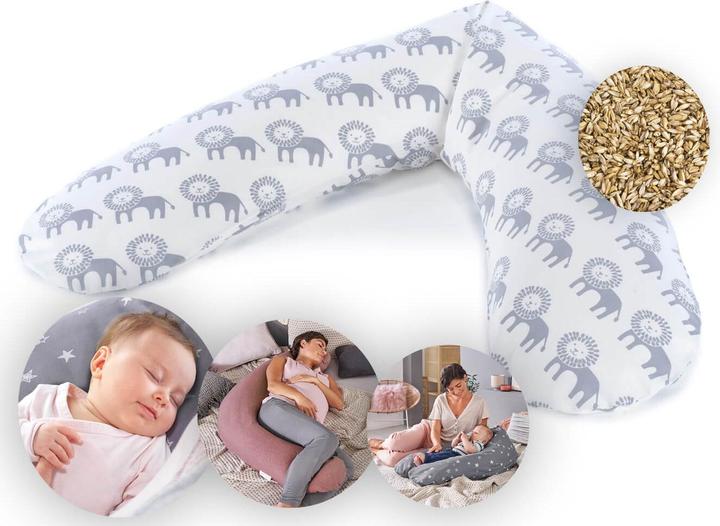 Produktbild Theraline Stillkissen "Das Original" mit Dinkel Füllung inkl. Bezug 190 cm (190 cm)