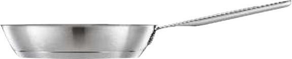 Actual product image Fiskars All Steel Frying Pan, 24cm (Frying pan, Stainless steel, 24 x 6.30 cm)