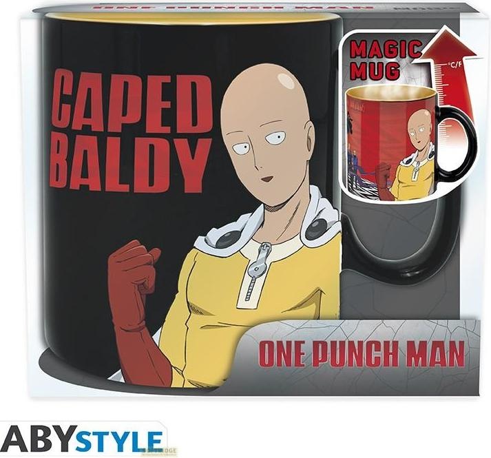 Produktbild ABYstyle One Punch Man Tazza 460ml Heat Change Saitama & Garou (460 ml, 2 x)