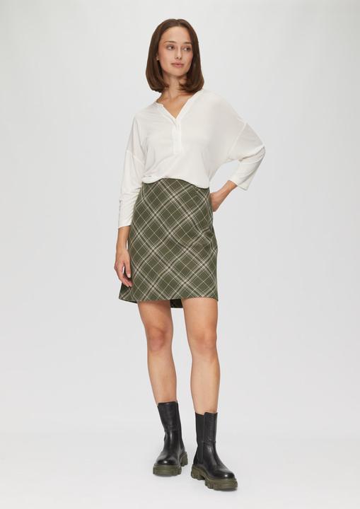 Produktbild s.Oliver Rock Kurzer Rock mit Web-Karo (46)