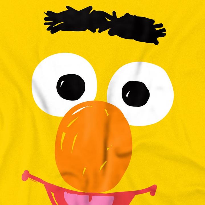 Image du produit - T-shirt motif Bert motif/style croquis - Adulte (M)