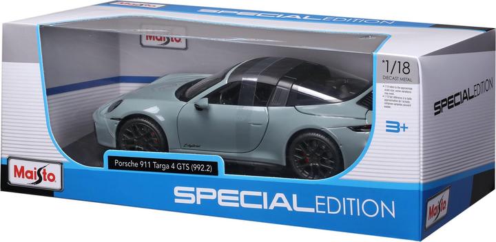 Actual product image Maisto Porsche 911 Targa 4 GTS 1/18 grün