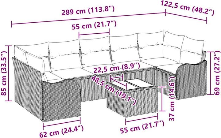 Produktbild vidaXL Flora