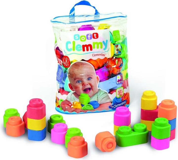 Actual product image Clementoni Baby Clemmy Soft Blocks