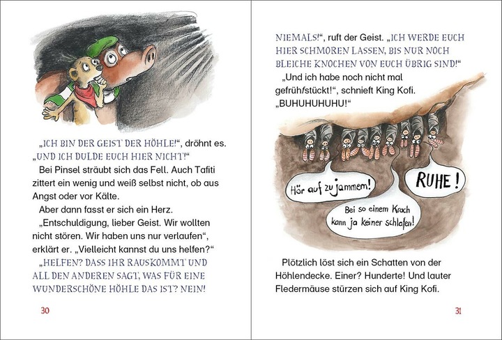 Produktbild Tafiti und die Geisterhöhle (Deutsch, Julia Boehme, Julia Ginsbach, Loewe Erstes Selberlesen, Tafiti, 2020)