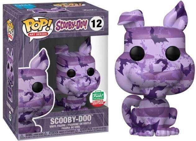 Image du produit Funko POP! Art Series Scooby-Doo (Purple Bats)
