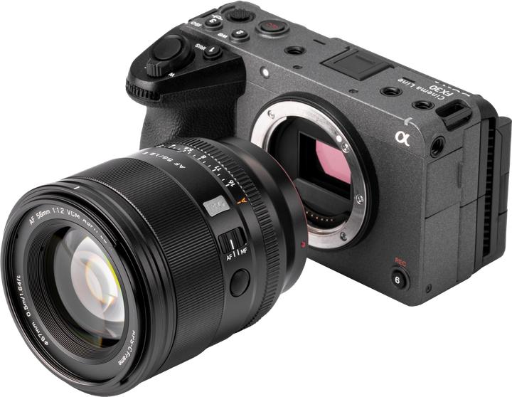 Actual product image Rollei Viltrox Objektiv | AF 56 mm Pro | F/1.2 | Sony E-Mount (Sony E, APS-C / DX)