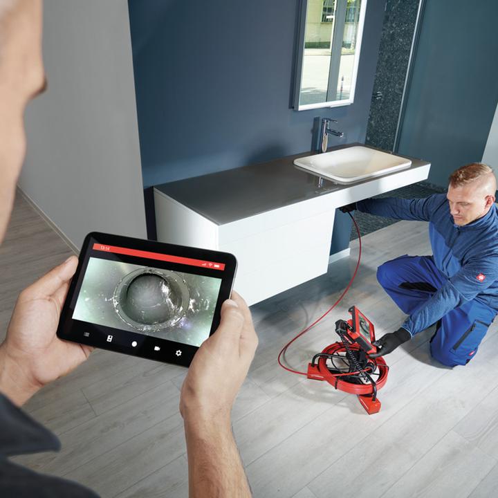 Produktbild Rothenberger Rohrinspektionskamera Modul 25/22 HD - Haspel 1000003920