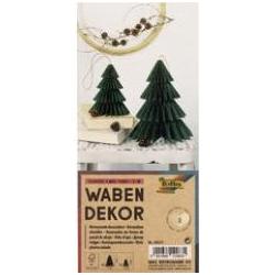 Thumbnail - Folia Wabendekor CLASSIC XMAS TREES, 2er Set, GrӇe: S/M