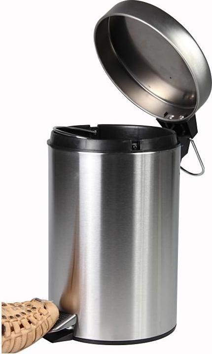 Produktbild kaiserkraft Tretabfallsammler mit Kunststoff-Inneneimer (3 l)