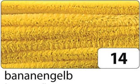 Produktbild Folia Chenilledraht (Pfeifenputzer), bananengelb (0.50 m)