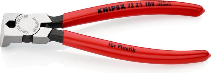 Productafbeelding Knipex Zijsnijders voor kunststof 72 21 160 (160 mm)