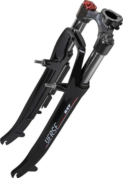 Actual product image RST Trekking suspension fork Verse TNL 28" for V-brake without steerer black (50 mm, Nib)