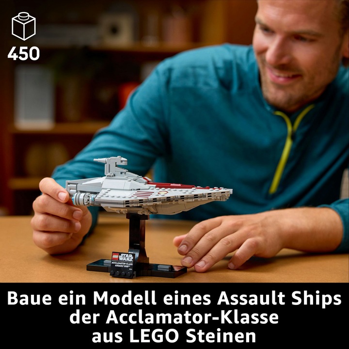 Actual product image LEGO Assault Ship der Acclamator-Klasse (75404, LEGO Star Wars)
