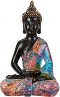 Actual product image IKO Buddha "Colorful Art" h=39cm w=25cm (39 x 25 cm)