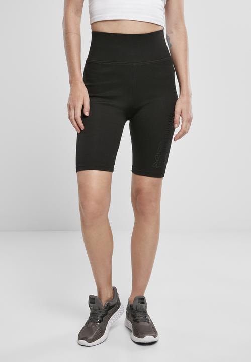 Actual product image Urban Classics Ladies High Waist Branded Cycle Shorts (S)