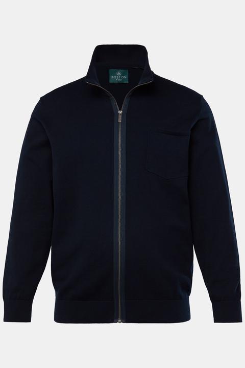 Produktbild Boston Park Strickjacke FLEXLASTIC®, Stehkragen, Zipper, bis 80/82 (68)