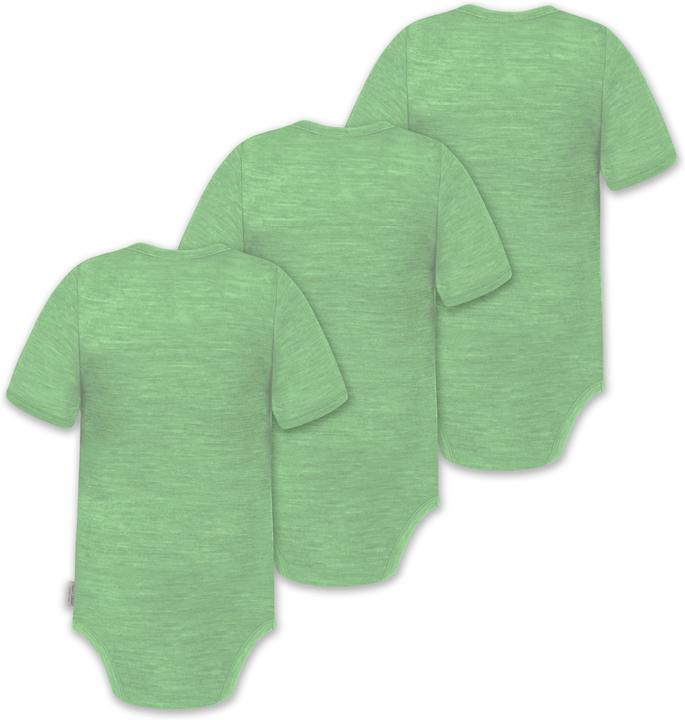 Produktbild Normani 3er Set Baby Merino Kurzarmbody „Tihoi" - 9311 (74)