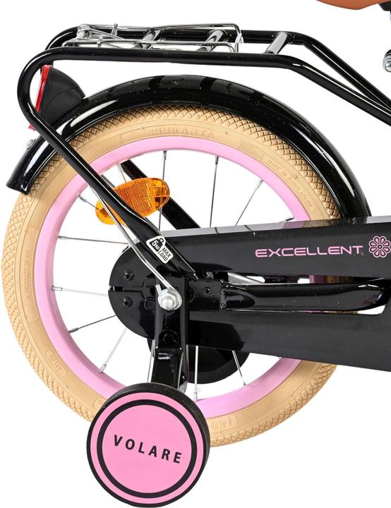 Produktbild Volare - Children's Bicycle 14 - Excellent Black w/ basket (51440) (14")