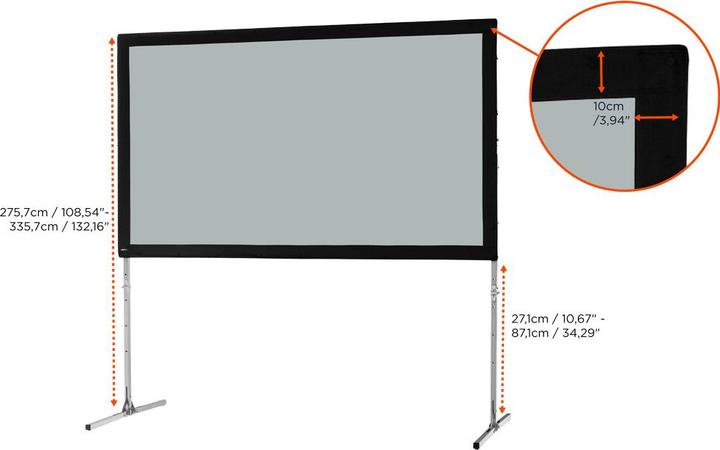 Productafbeelding Celexon Mobil Expert, scherm, 16:9 (183.07", 16:9)