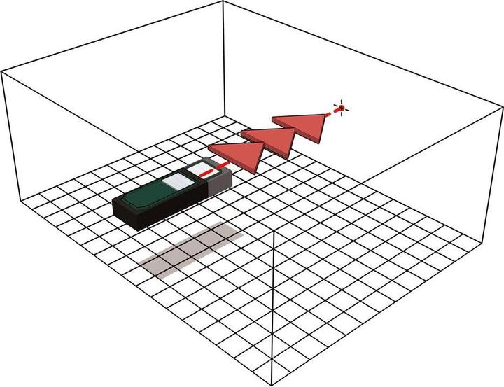 Actual product image Metabo Laser Distance Meter LD 60 Carton (60 m, 635 nm)