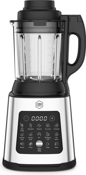 Immagine prodotto OBH Nordica Frullatore Perfectmix Cook, acciaio inox/nero (1400 W)