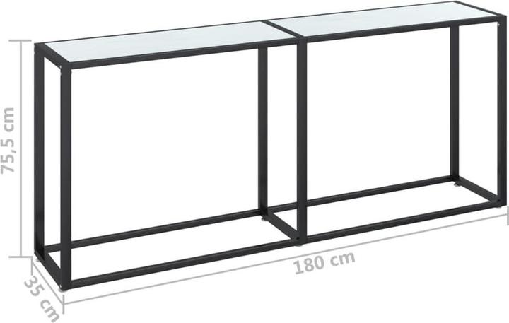 Image du produit vidaXL Konsolentisch (35 x 180 x 75.50 cm)