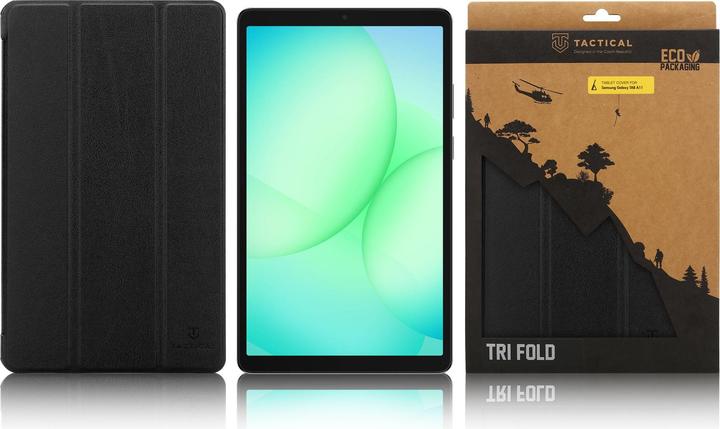 Produktbild Tactical Book Tri Fold Case for Samsung Galaxy TAB A9/A11 Black (Samsung Galaxy Tab A9)