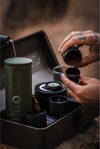 Produktbild OutIn Nano Espressomaschine Waldgrün (0.08 l)