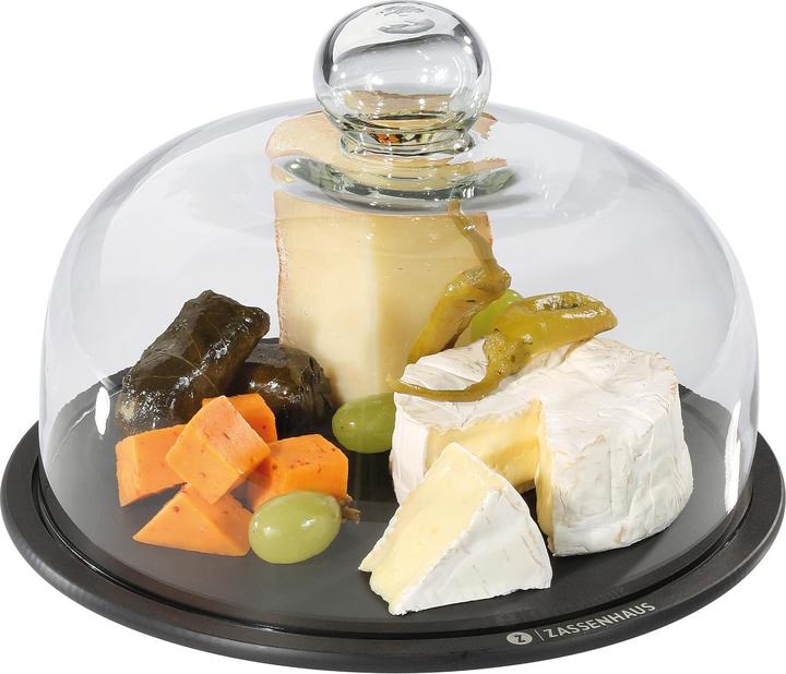 Produktbild Zassenhaus Käseglocke m. Glasdeckel Ø23cm