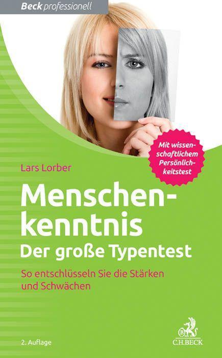 Actual product image Menschenkenntnis - Der grosse Typentest (German, Lars Lorber, 2015)