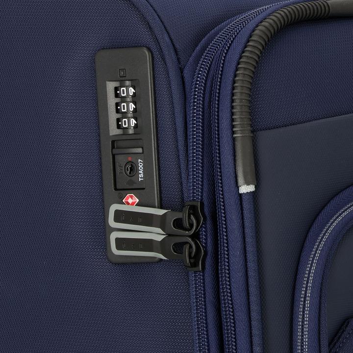 Immagine prodotto D&N Travel Line 9504 Carrello a 4 ruote M 67 cm con piega a espansione (67 l)