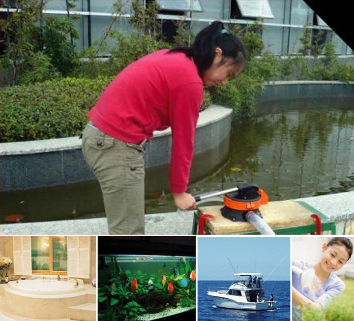 Actual product image Wiltec Handpumpe Wasserpumpe manuell Stahlhebel rostfrei Gartenpumpe Pumpe Wasser (Garden pump)