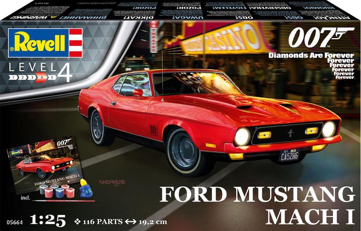Actual product image Revell James Bond "Ford Mustang I" Gift Set