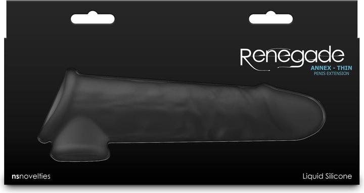 Actual product image NS Novelties renegade annex thin black