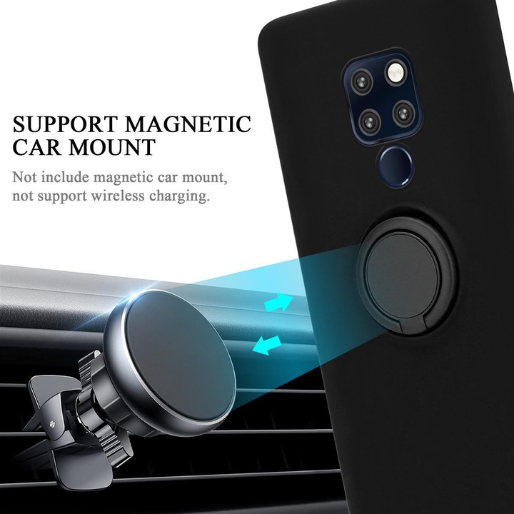 Actual product image Cadorabo TPU Liquid Ring Silicone Case Cover (Mate 20)