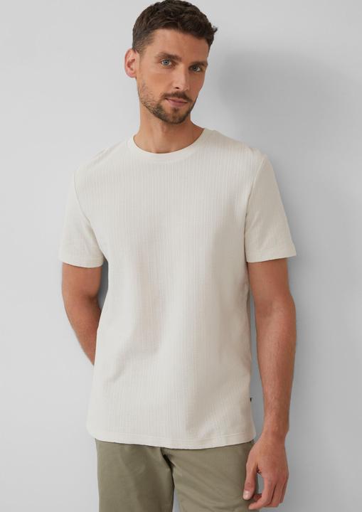 Actual product image S.Oliver T-Shirt Baumwoll-T-Shirt aus Strukturjersey (XXL)