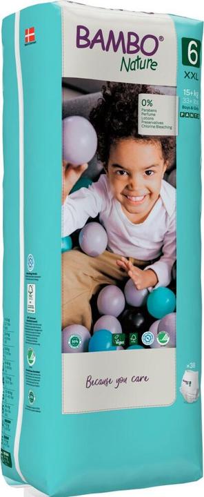 Produktbild Bambo Nature, Gr. 1, 2-4 kg, Papier Verpackung (Gr. 1, Tragepack, 22 Stück)