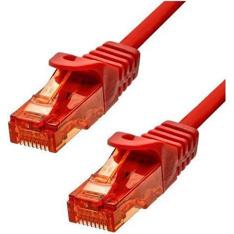 Thumbnail - ProXtend U/UTP CAT6 LSZH AWG 24 CU Red 25CM (U/UTP, CAT6, 0.25 m), Netzwerkkabel