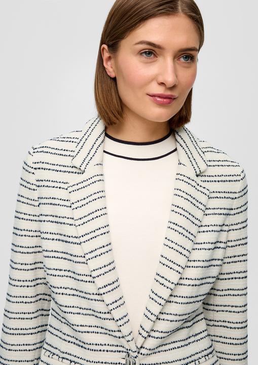 Immagine prodotto s.Oliver Indoor-Jacke Sweatblazer mit Strukturmuster (44)