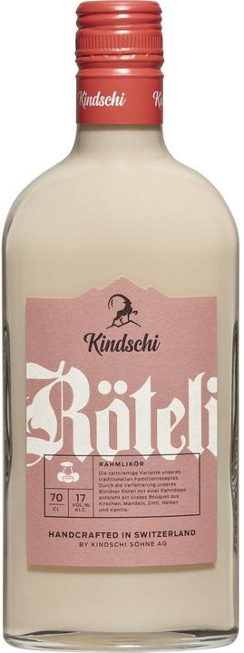 Produktbild Kindschi Bündner Röteli Rahmlikör (1 x 70 cl)