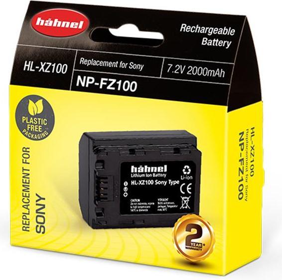 Actual product image Hähnel Replacement battery HL-XZ100 for Sony FZ100 (Camera battery)