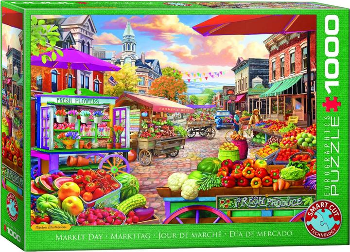 Produktbild Eurographics Markttag - 1000 Teile (1000 Teile)
